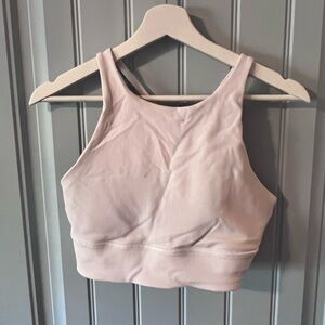 Lululemon White Workout Bra